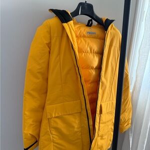 adidas Yellow Puffer Jacket